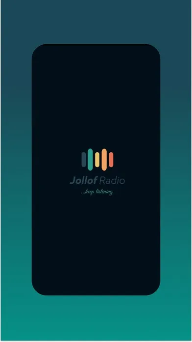 Tangkapan skrin Jollof Radio