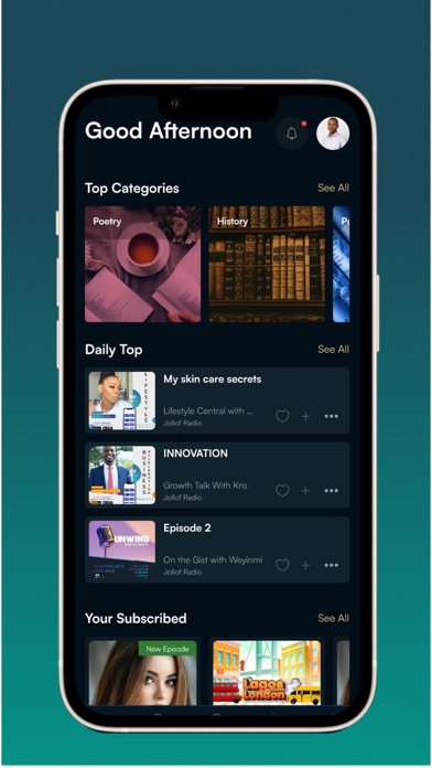 Jollof Radio应用截图