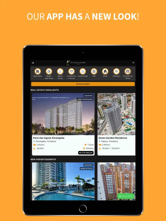 Flavio Castro Imóveis iPad  Screenshots
