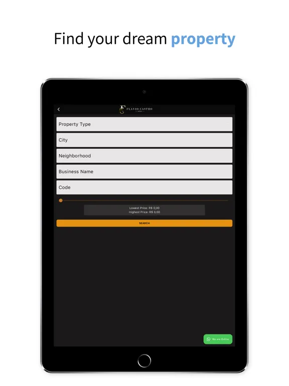 Flavio Castro Imóveis iPad  Screenshots