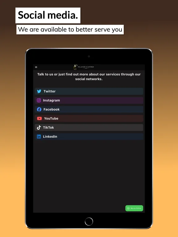 Flavio Castro Imóveis iPad  Screenshots