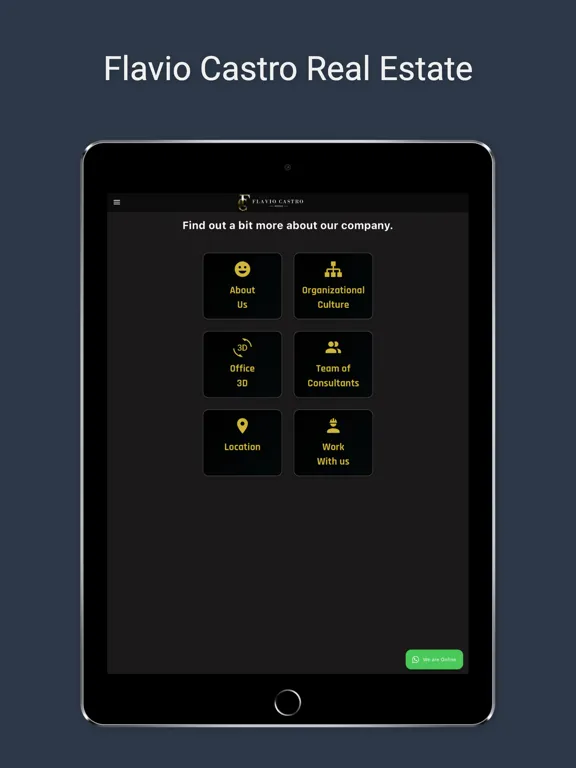 Flavio Castro Imóveis iPad  Screenshots