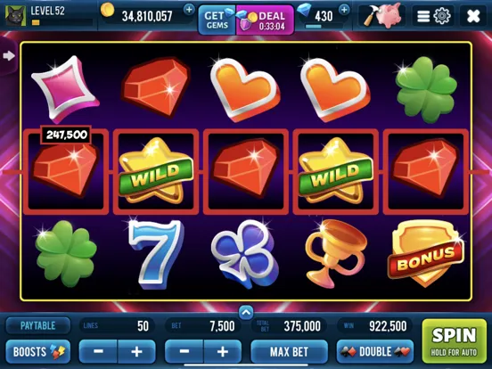 VIP Slots Club Casino iPad  Screenshots