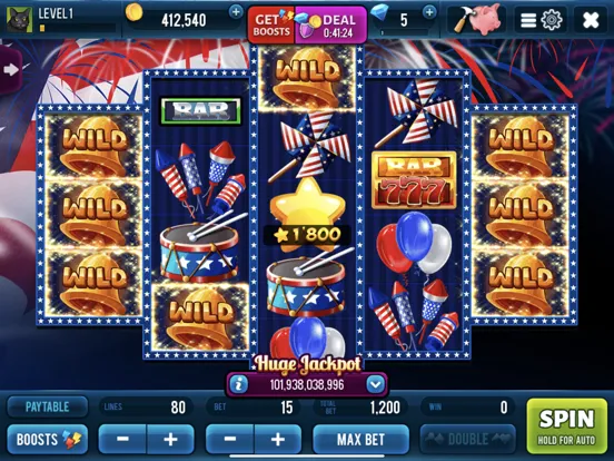 VIP Slots Club Casino iPad  Screenshots