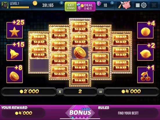 VIP Slots Club Casino iPad  Screenshots