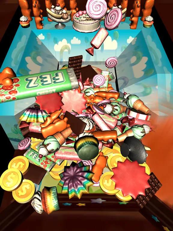 Capturas de tela do Candy Coins Dozer iPad 