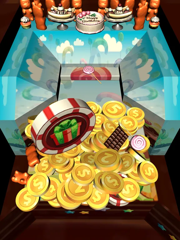 Capturas de tela do Candy Coins Dozer iPad 