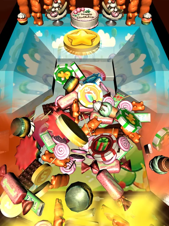 Capturas de tela do Candy Coins Dozer iPad 