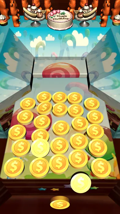 Capturas de tela do Candy Coins Dozer