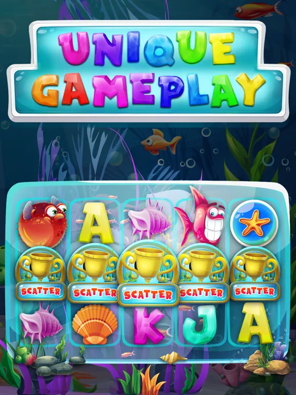 Tangkapan skrin Treasury of Atlantis iPad 