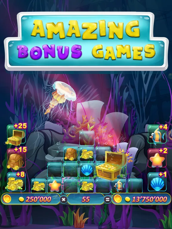 Tangkapan skrin Treasury of Atlantis iPad 