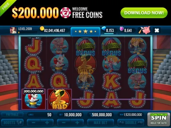 تصاویر Miracle Circus Slots iPad 