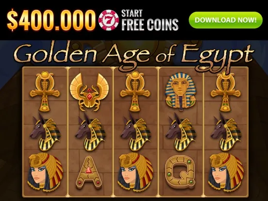 Golden Age of Egypt - Slots iPad 应用截图