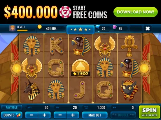 Golden Age of Egypt - Slots iPad 应用截图
