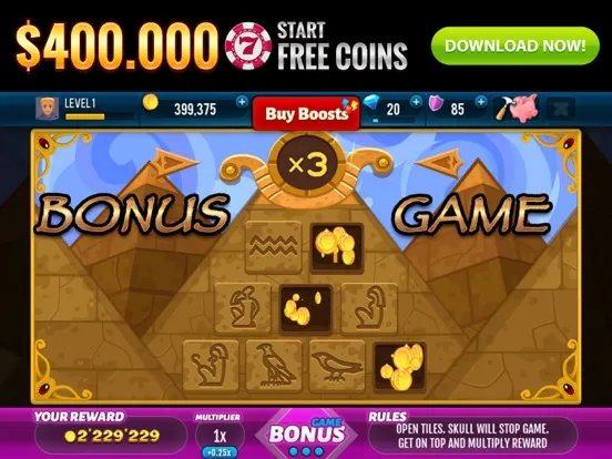 Golden Age of Egypt - Slots iPad 应用截图