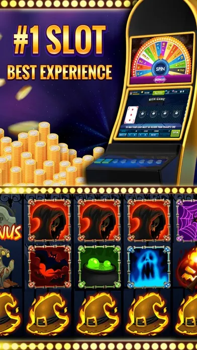 Capturas de tela do Halloween Slot Machine Game