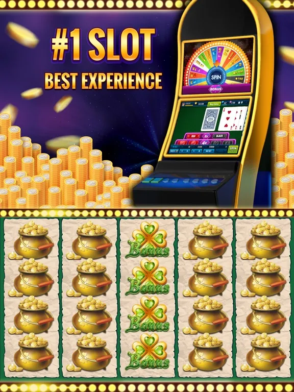 St.Patrick Slots with Jackpots iPad  스크린샷