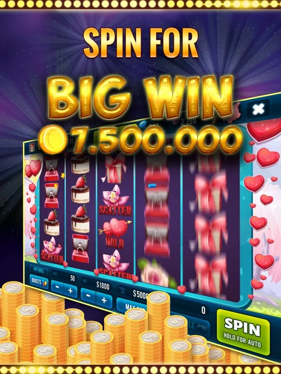 Captures d'écran de Love Day Slot Machine iPad 
