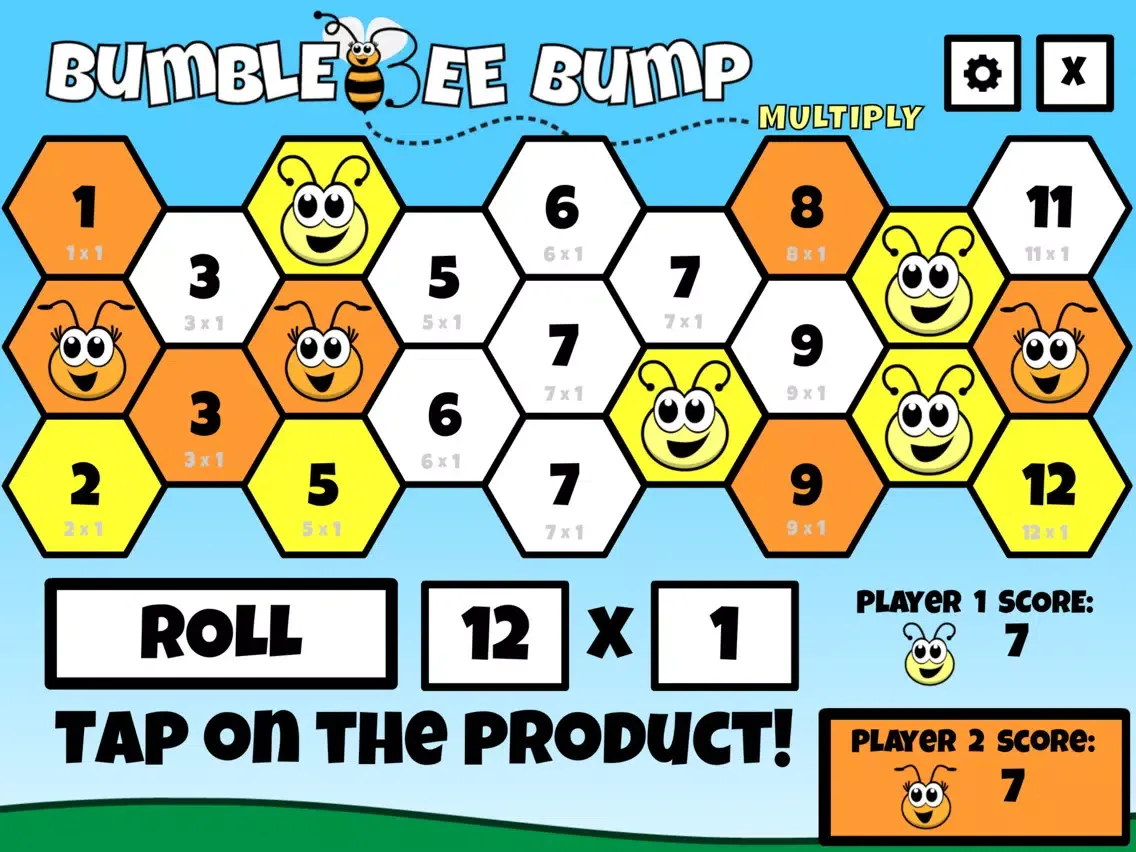 BumbleBee Bump Multiply iPad 应用截图