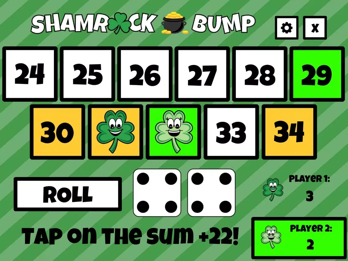 Shamrock Bump iPad  스크린샷