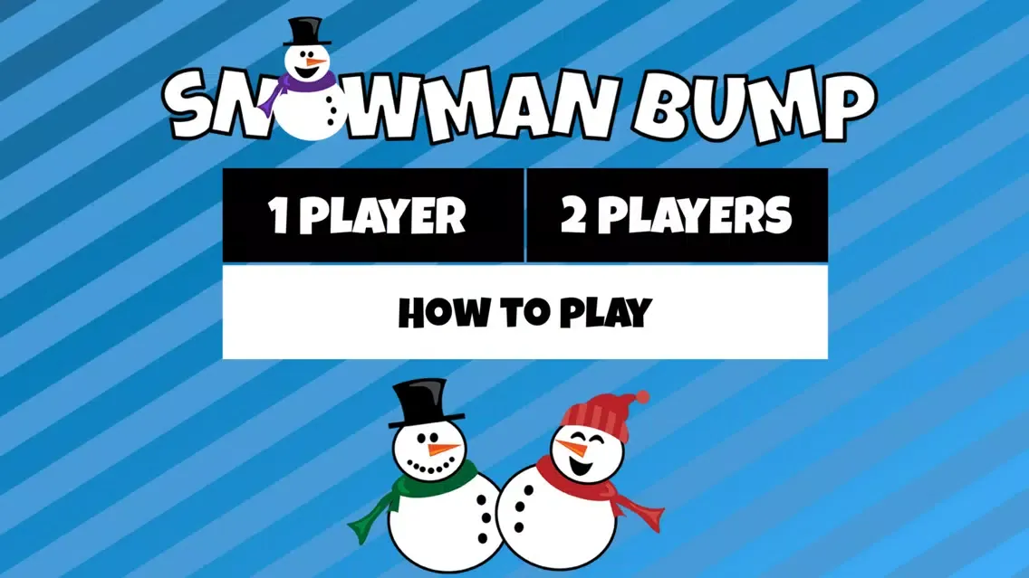 Tangkapan layar Snowman Bump