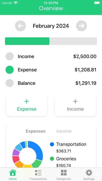 Captures d'écran de Expense & Income Tracker Daily