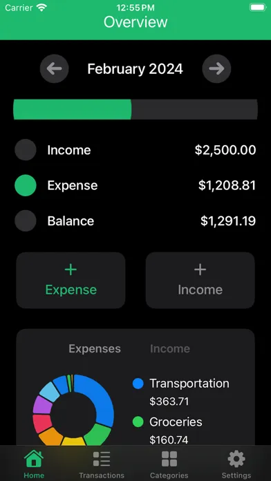 Captures d'écran de Expense & Income Tracker Daily