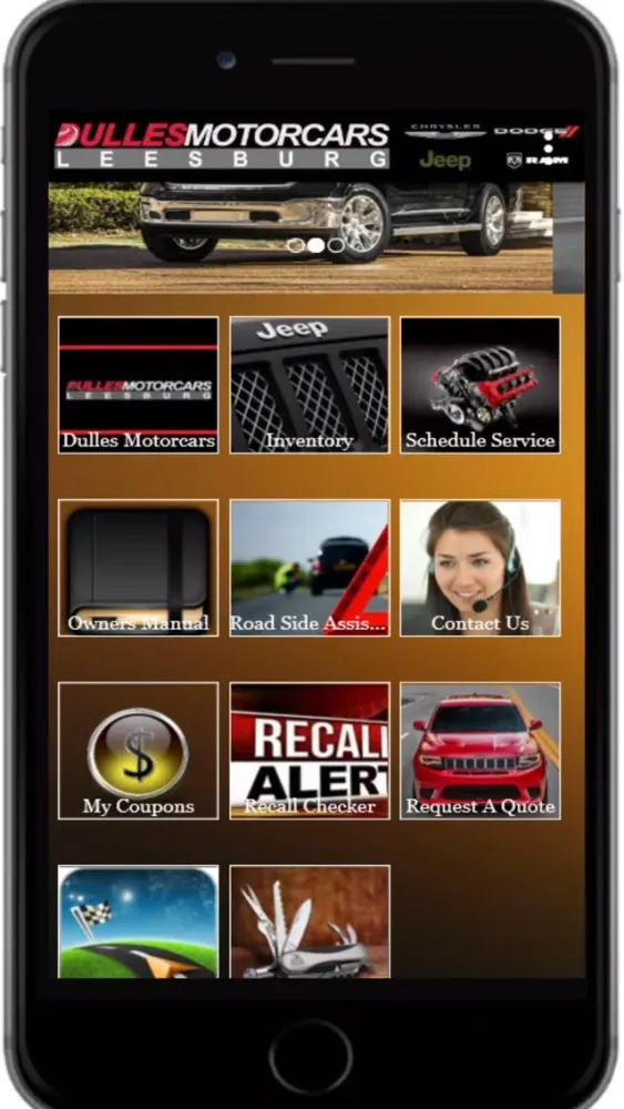 Dulles Motorcars CDJR スクリーンショット