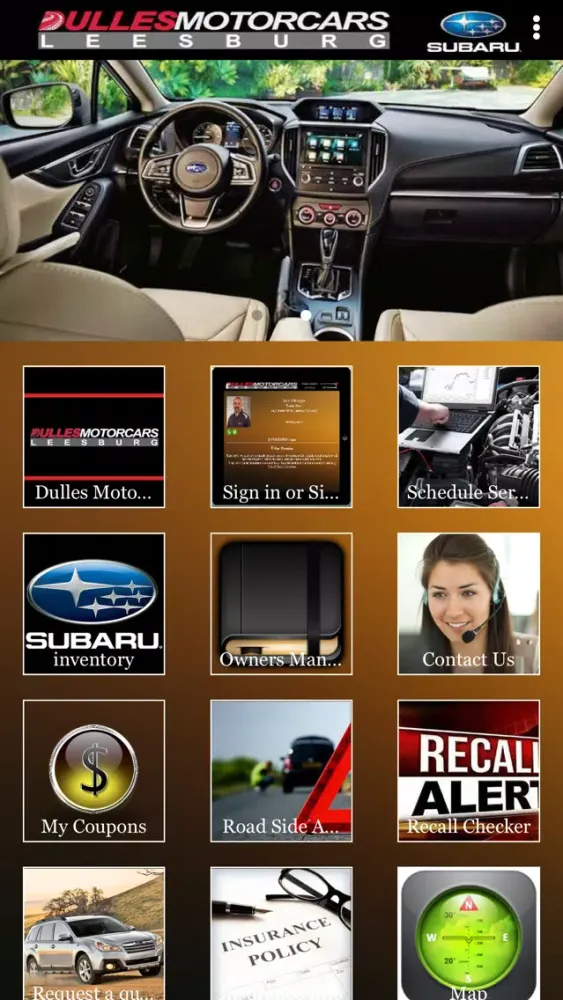 Dulles Subaru Screenshots