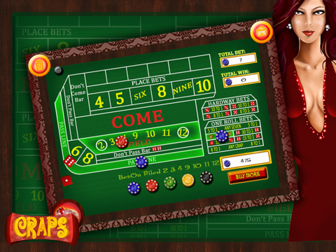 Captures d'écran de Craps - Casino Betting Game iPad 