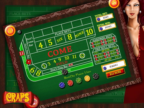 Captures d'écran de Craps - Casino Betting Game iPad 