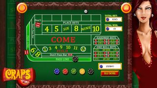 Captures d'écran de Craps - Casino Betting Game