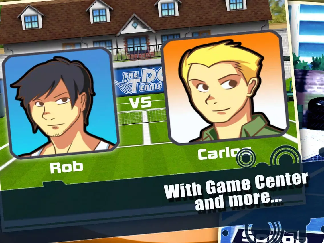 Capturas de tela do Tennis Pro 3D iPad 