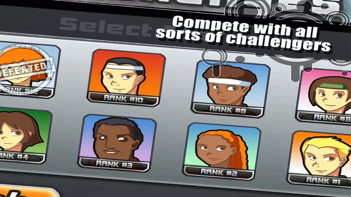 Capturas de tela do Tennis Pro 3D