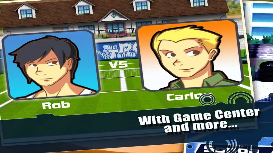 Capturas de tela do Tennis Pro 3D