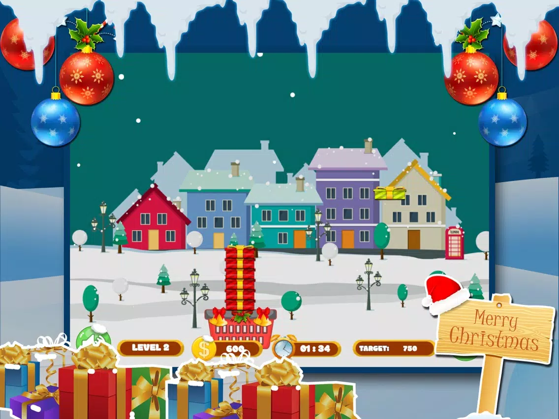Christmas Santa Toy Catcher iPad  سکرین شاٹس