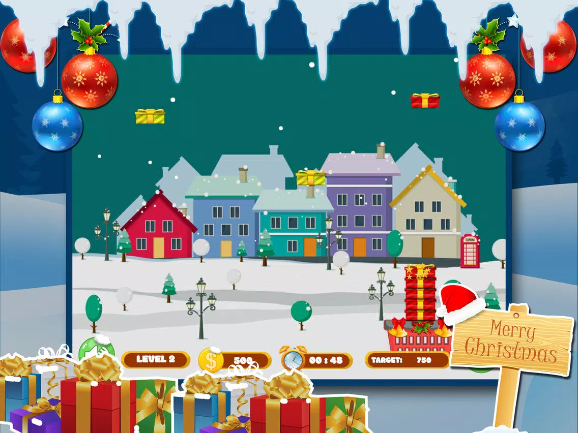 Christmas Santa Toy Catcher iPad  سکرین شاٹس