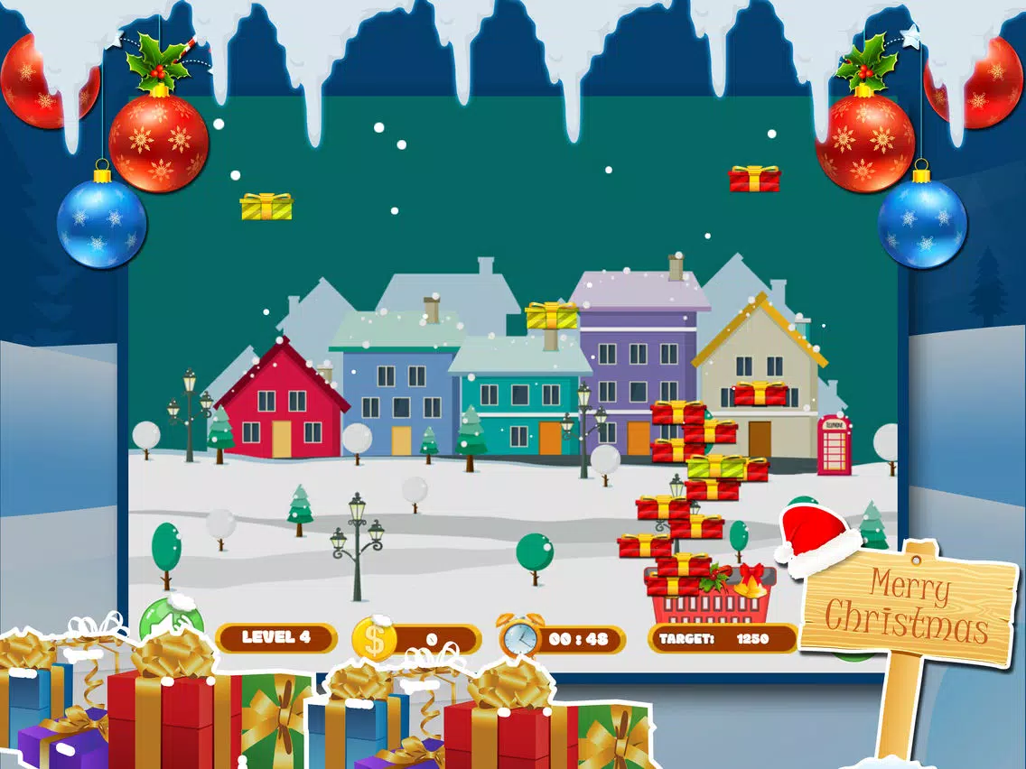Christmas Santa Toy Catcher iPad  سکرین شاٹس