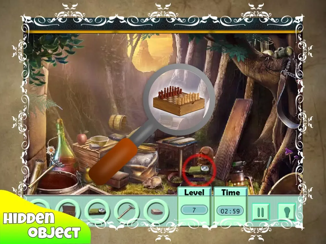 Lost Forest : Hidden Objects iPad 應用截圖