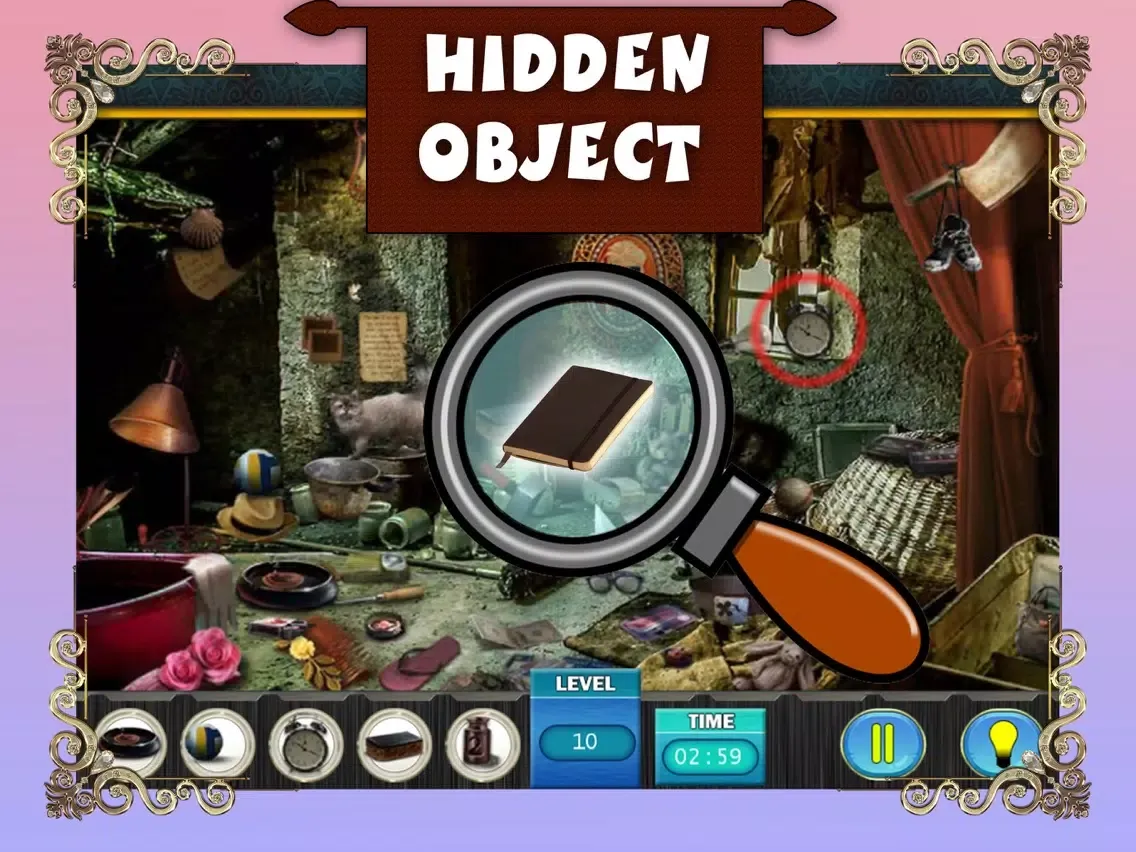 Mid night : Free Hidden object games Fun iPad  سکرین شاٹس