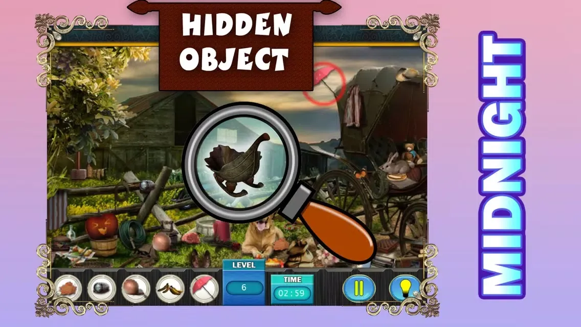 Mid night : Free Hidden object games Fun سکرین شاٹس