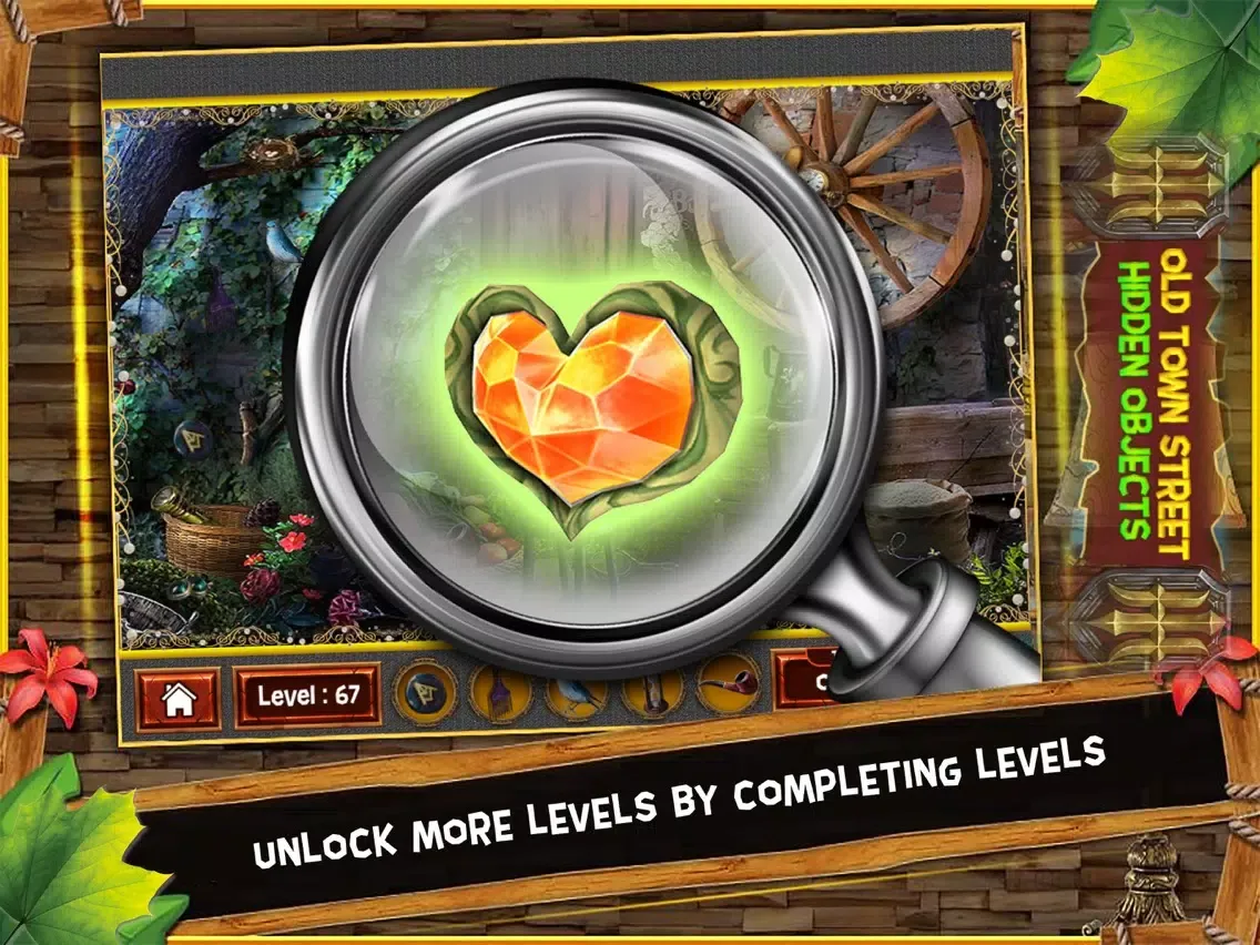 Old Town Street Hidden Objects Game: 150 Levels iPad  Screenshots