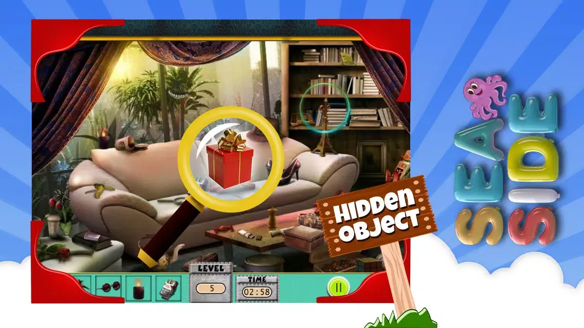 Tangkapan skrin Tap Tap Hidden Objects : Sea Side Hidden object games with gamecenter
