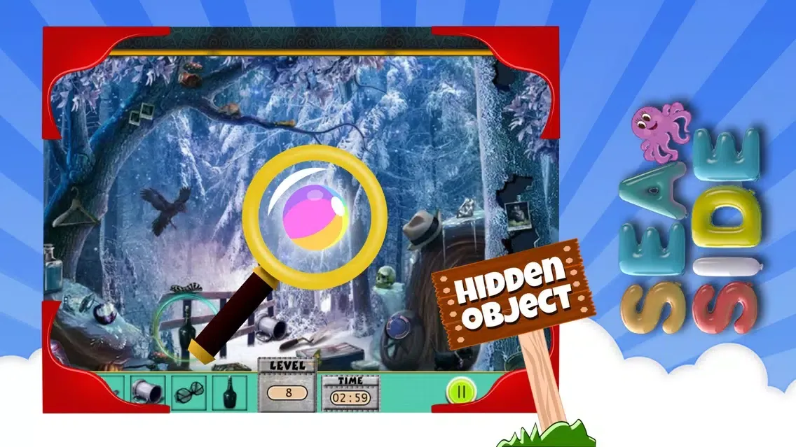 Tangkapan skrin Tap Tap Hidden Objects : Sea Side Hidden object games with gamecenter