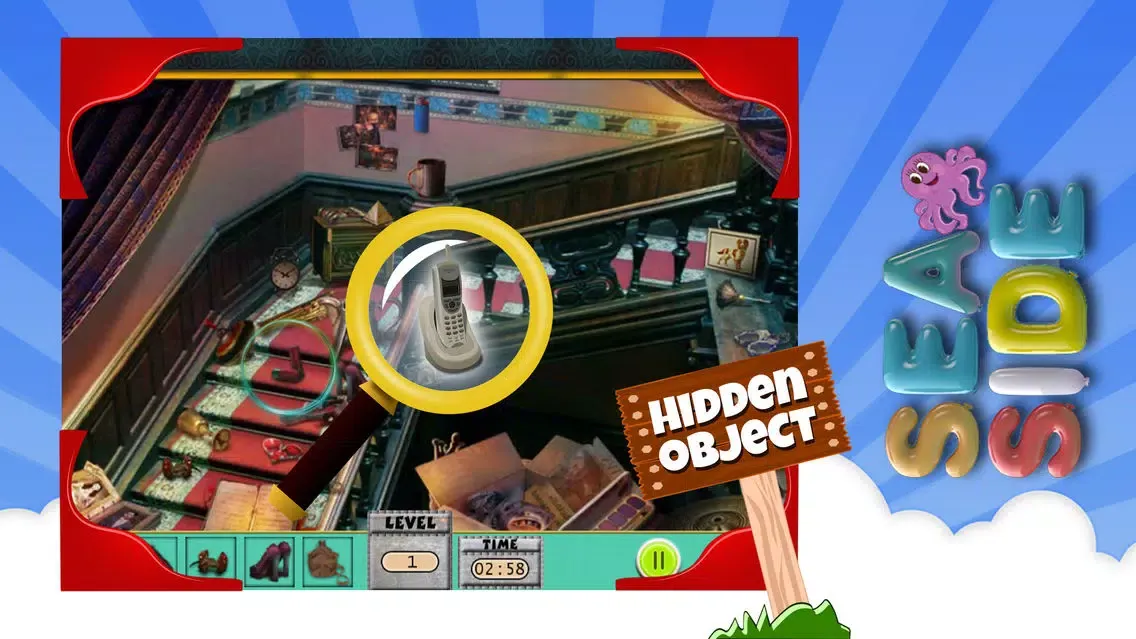 Tangkapan skrin Tap Tap Hidden Objects : Sea Side Hidden object games with gamecenter