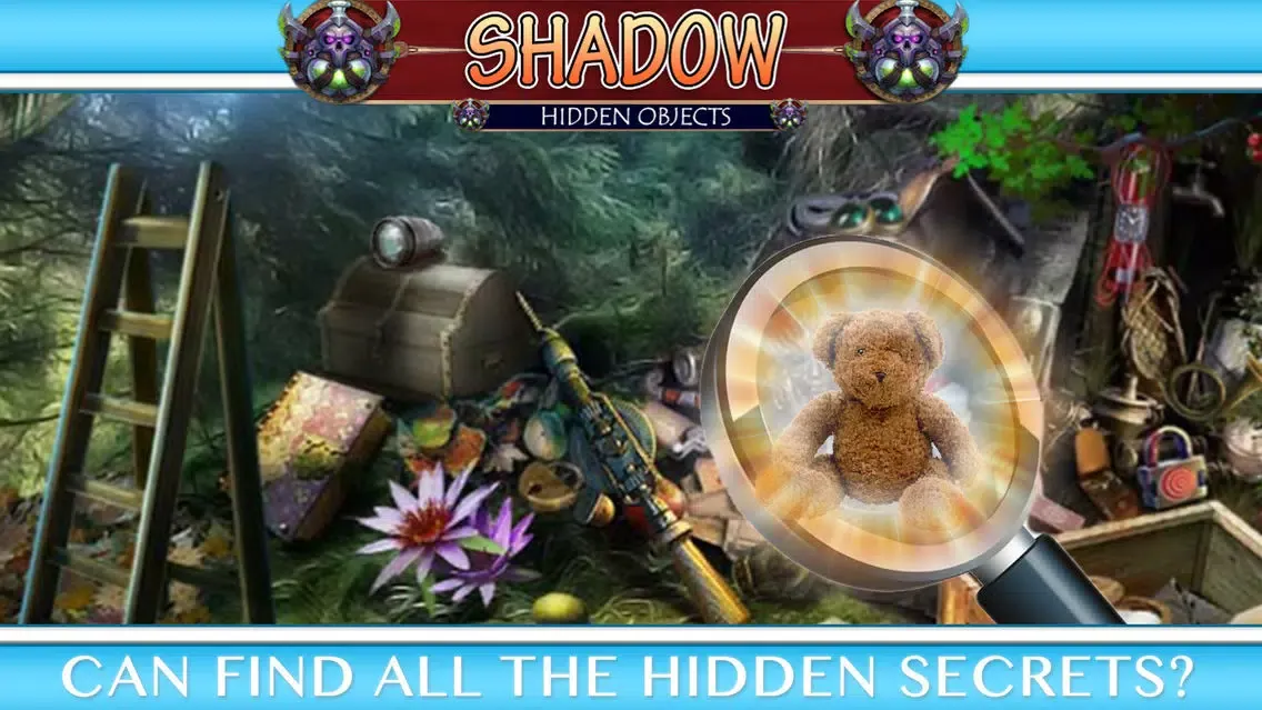 Shadow Secret Hidden Object Games 100 Levels स्क्रीनशॉट