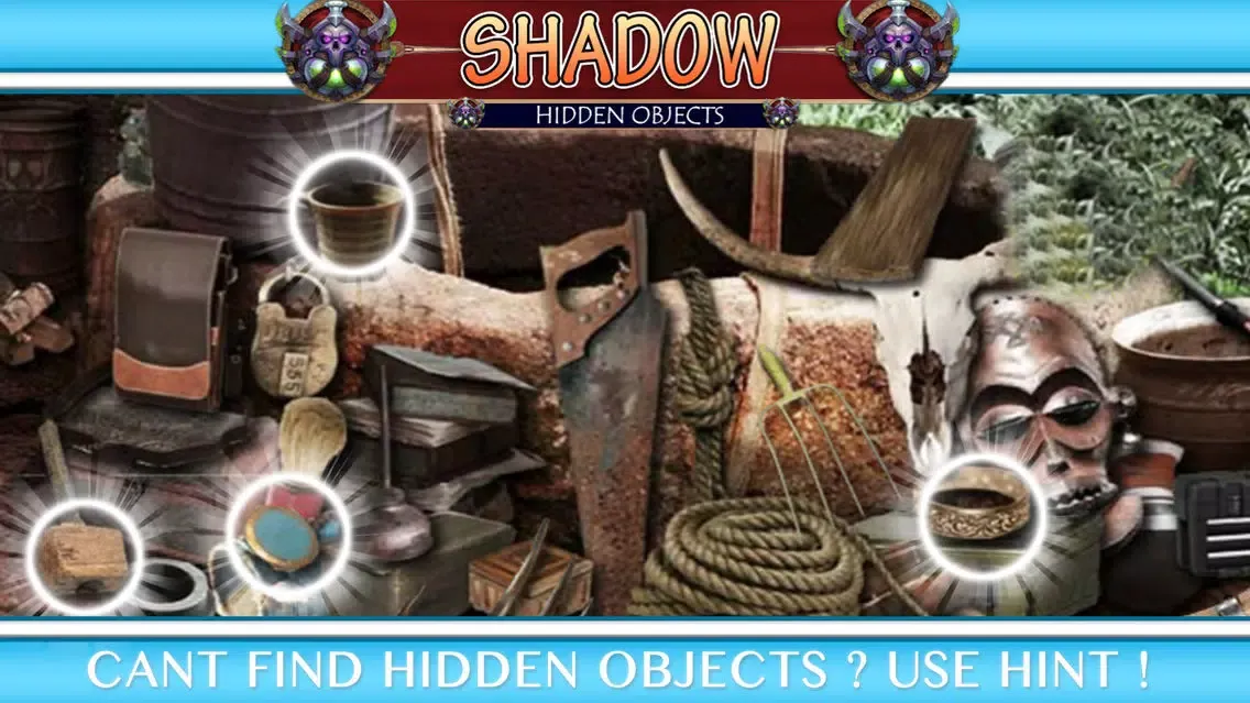 Shadow Secret Hidden Object Games 100 Levels स्क्रीनशॉट