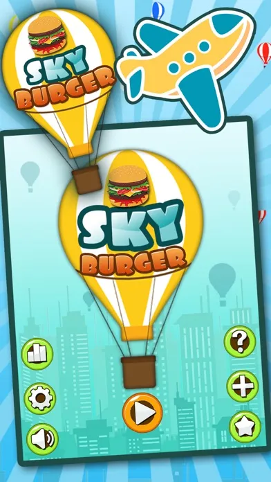 Sky Burger Mania Restaurant : Sky High Burger Tower a Burger maker game スクリーンショット