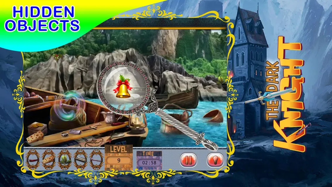 Captures d'écran de The Dark Night : Free Hidden Fun