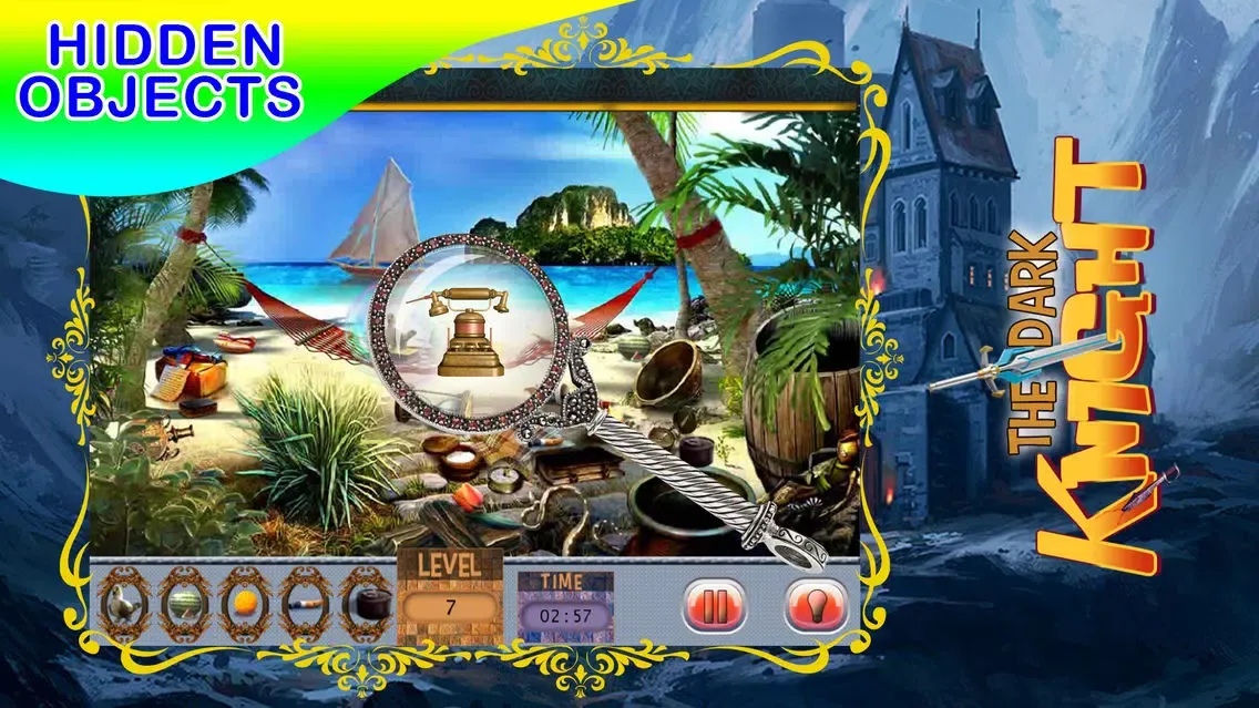 Captures d'écran de The Dark Night : Free Hidden Fun